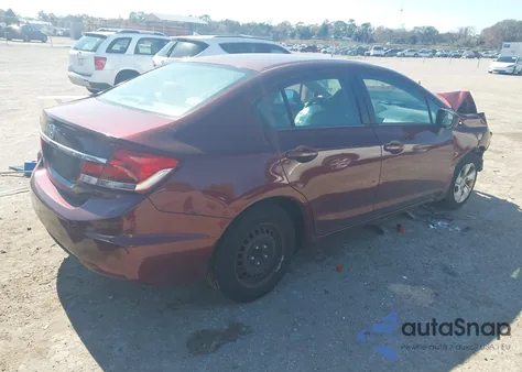 2015 Honda Civic Lx from USA, damaged, VIN 19XFB2F56FE059816